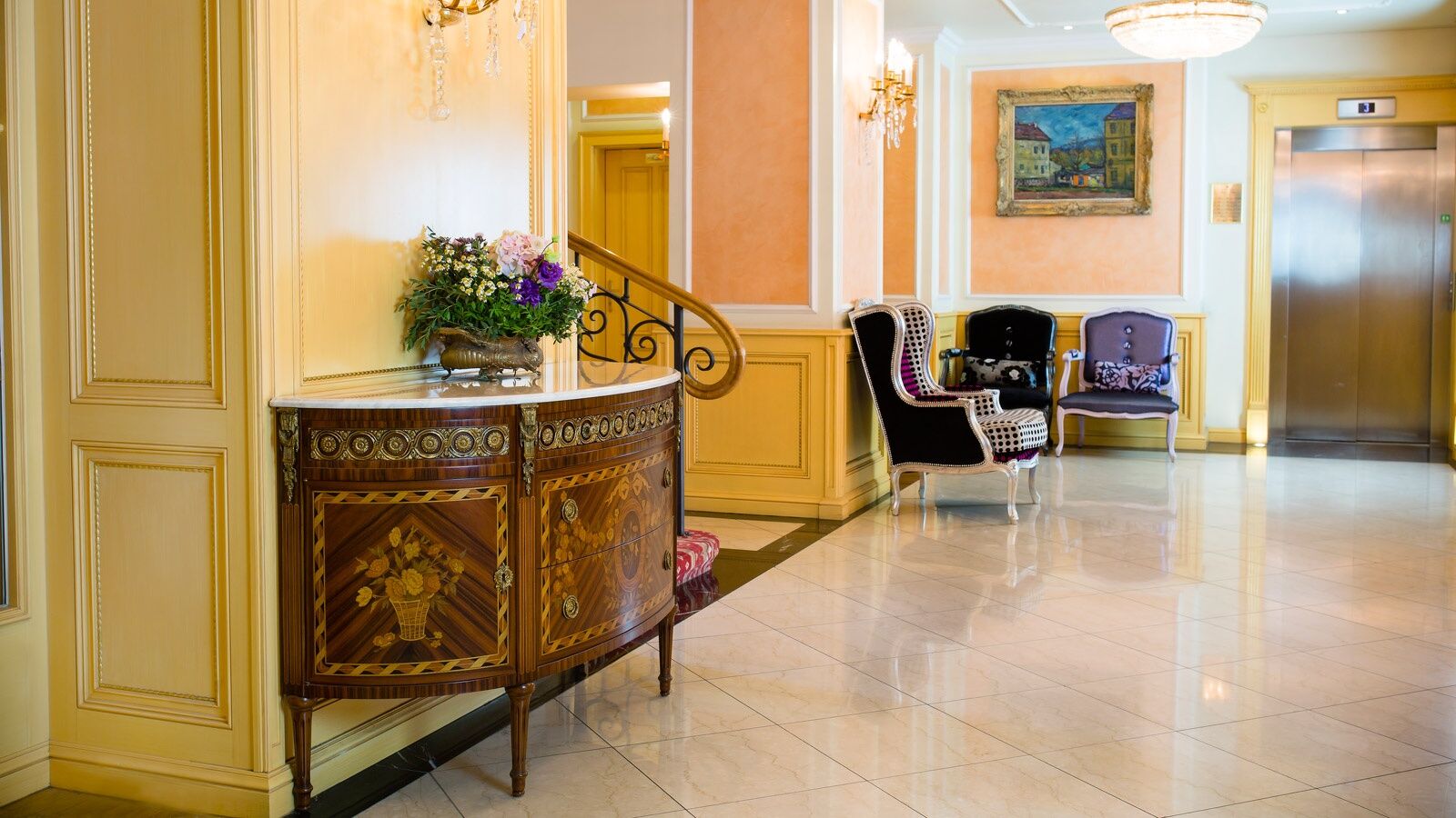 Luxury Family Hotel Royal Palace Prag Interiør billede